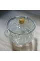3.2L Glass Saucepan with Lid and Handle