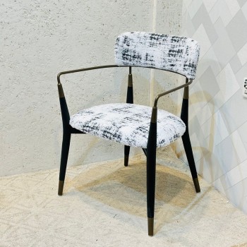 كرسي سفرة قماش  حديد - إيلا 77×56×43سم 