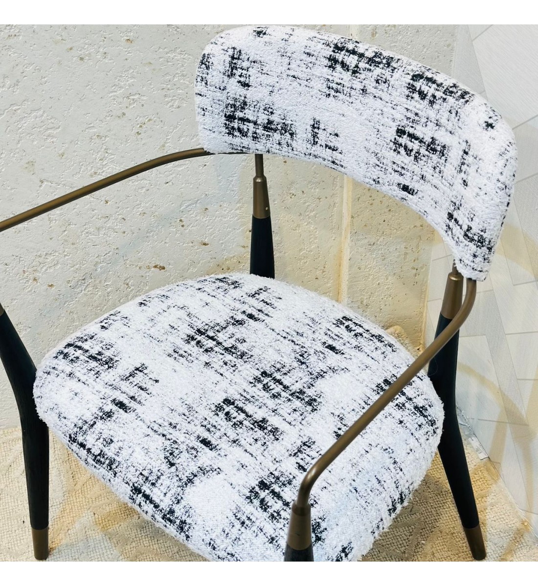 كرسي سفرة قماش حديد - إيلا 77×56×43سم كرسي سفرة قماش حديد - إيلا 77×56×43سم