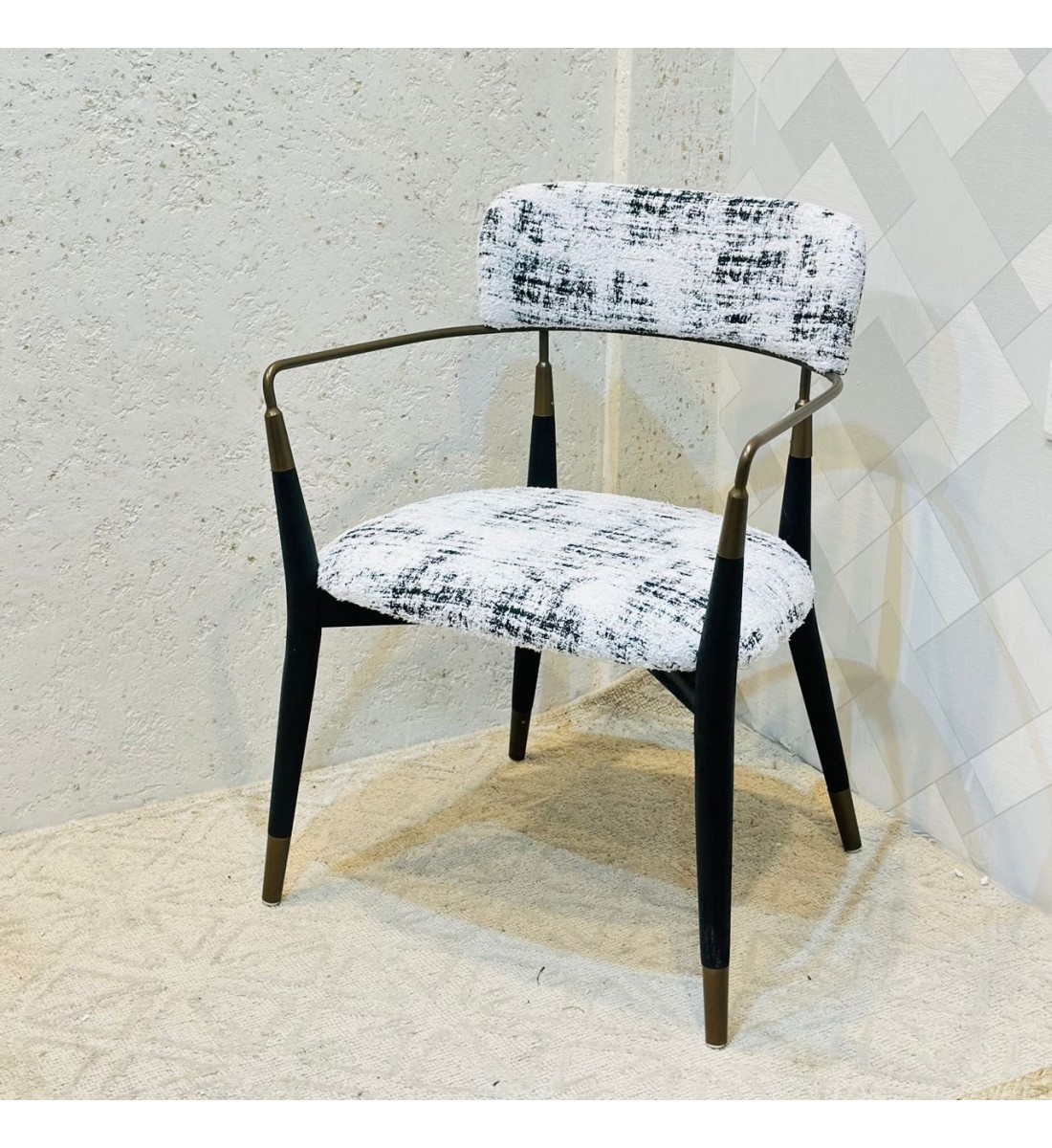 كرسي سفرة قماش حديد - إيلا 77×56×43سم كرسي سفرة قماش حديد - إيلا 77×56×43سم