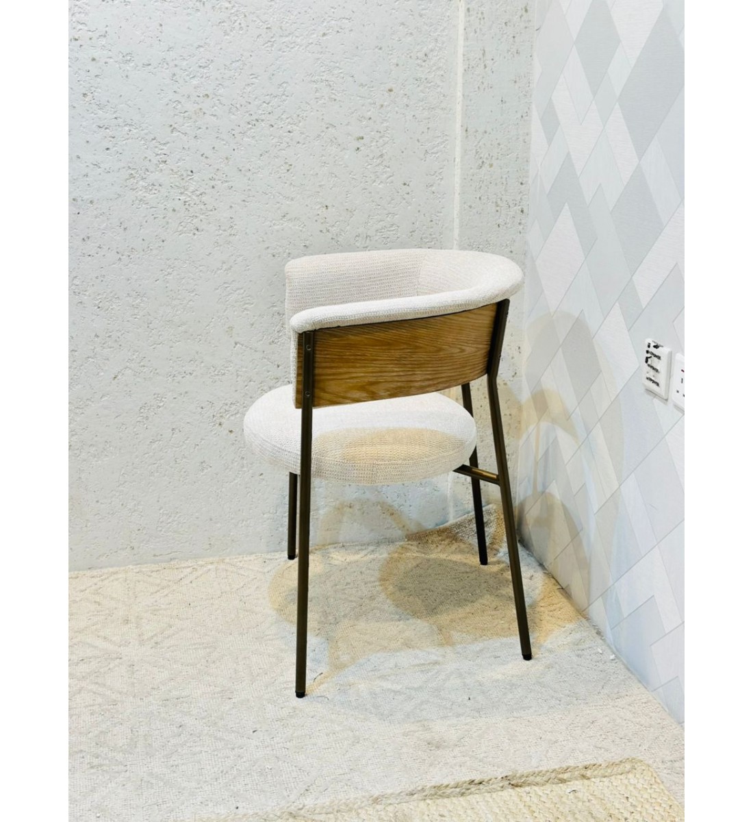 كرسي سفرة قماش  حديد - إيلا70×40×55سم 