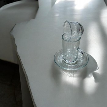 طقم كاسات وفناجين مع الصحن 18قطعه