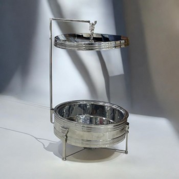 سخان طعام من الستانلس ستيل هندي غطاء استيل –8لتر 