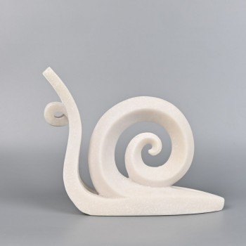 تحفة ديكور بشكل حلزون فن واصالة في التصميم - مناسب لغرف النوم وغرف المعيشة