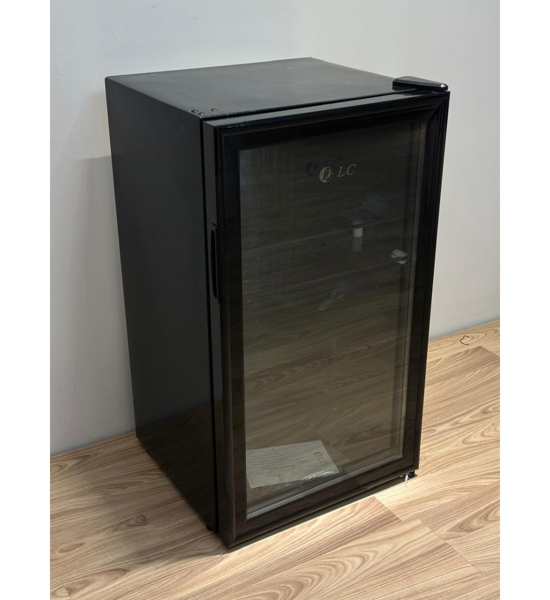 ثلاجة شخصية بباب واحد صغيرة الحجم، ، بسعة  86 لتر 3 قدم، باللون الاسود