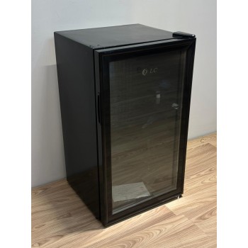ثلاجة شخصية بباب واحد صغيرة الحجم، ، بسعة  86 لتر 3 قدم، باللون الاسود