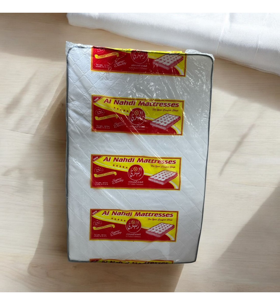 20 cm tapered foam bed mattress 190×90 cm