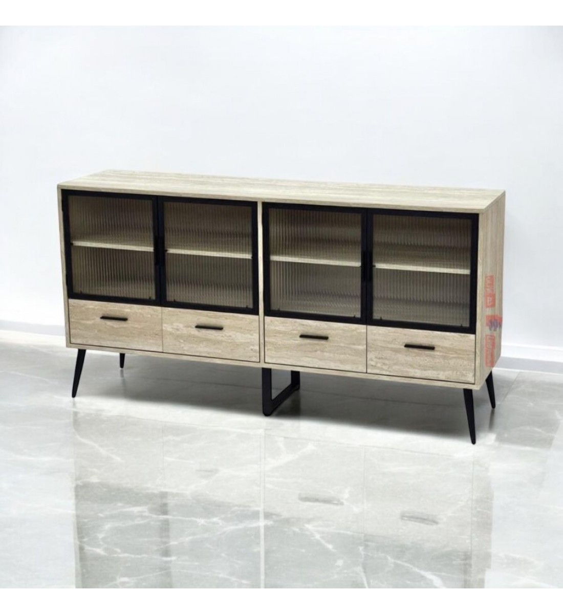 تسوق دولاب بوفية باللون البيج مقاس 160×40×83 سم مودرن تسوق دولاب بوفية باللون البيج مقاس 160×40×83 سم مودرن