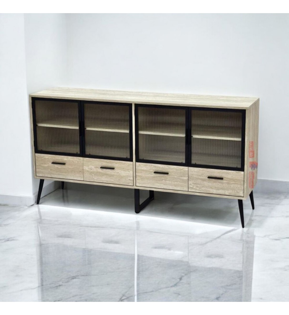 تسوق دولاب بوفية باللون البيج مقاس 160×40×83 سم مودرن تسوق دولاب بوفية باللون البيج مقاس 160×40×83 سم مودرن