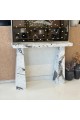 طاولة كونسول رخام 120×35×90 (منتج تفصيل ) طاولة كونسول رخام 120×35×90 (منتج تفصيل )