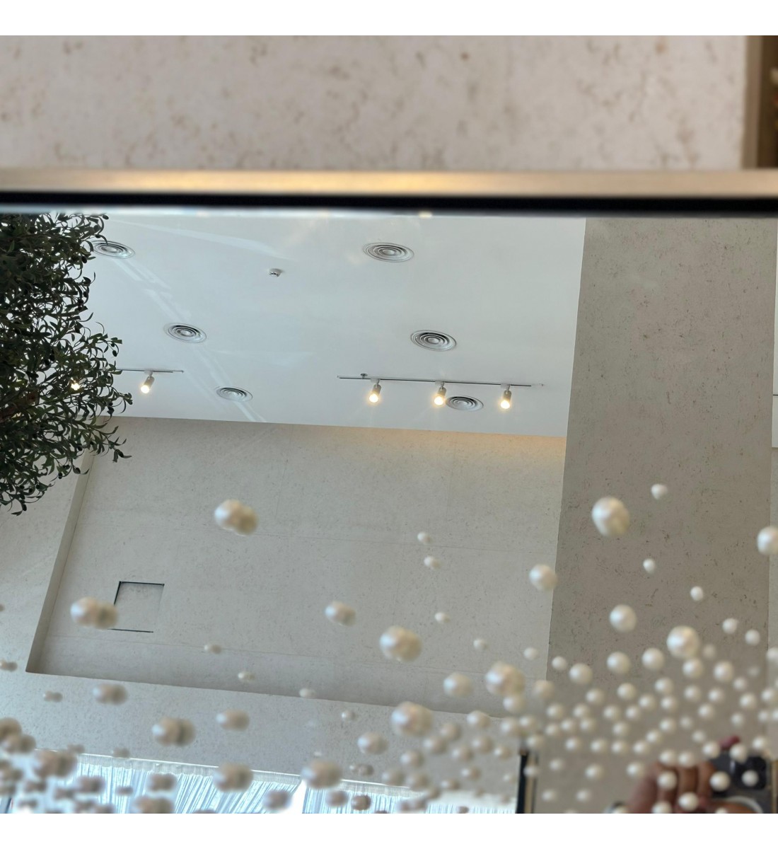 مرايا جداريه رسمة صدف 200×100سم