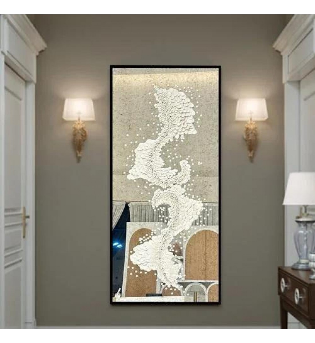 لوحات مرايات معتقه حسب الطلب (المنتج تفصيل )