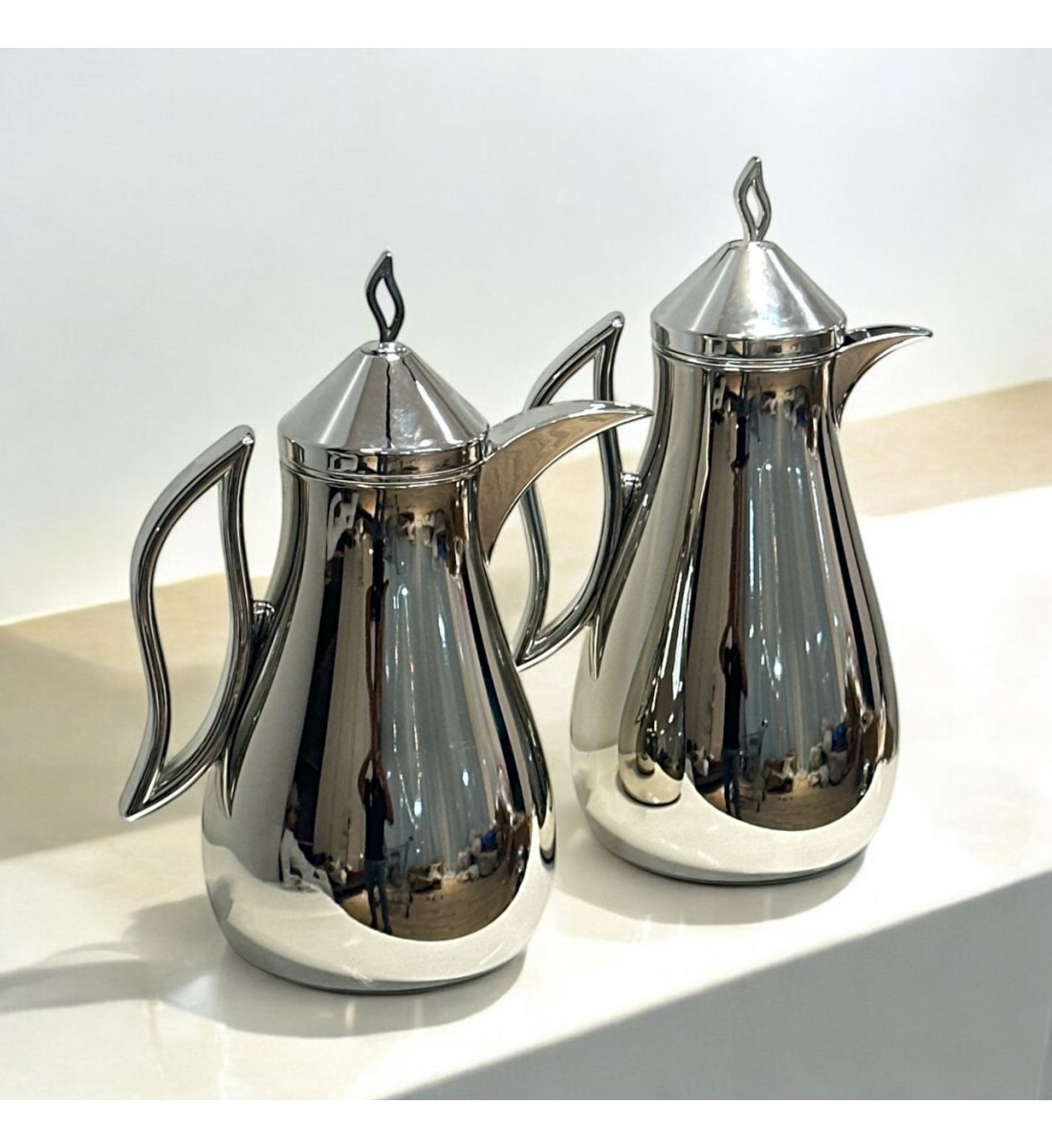 طقم ترمس شاي  وقهوة 2حبات 