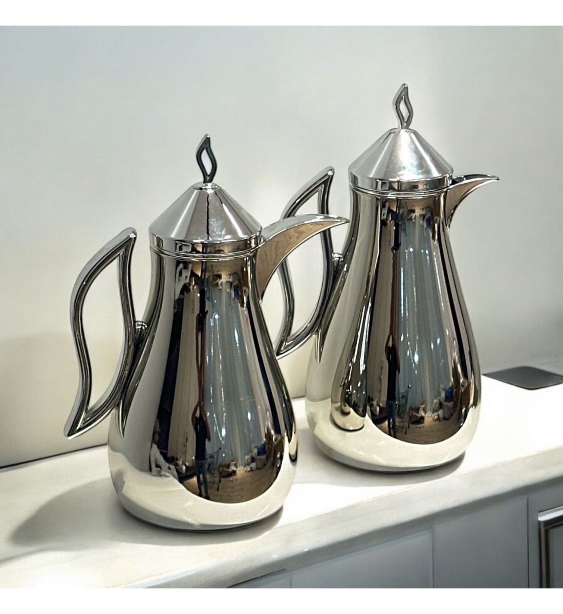 طقم ترمس شاي  وقهوة 2حبات 