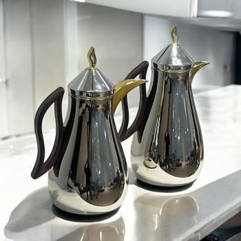 طقم ترمس شاي  وقهوة 2حبات 