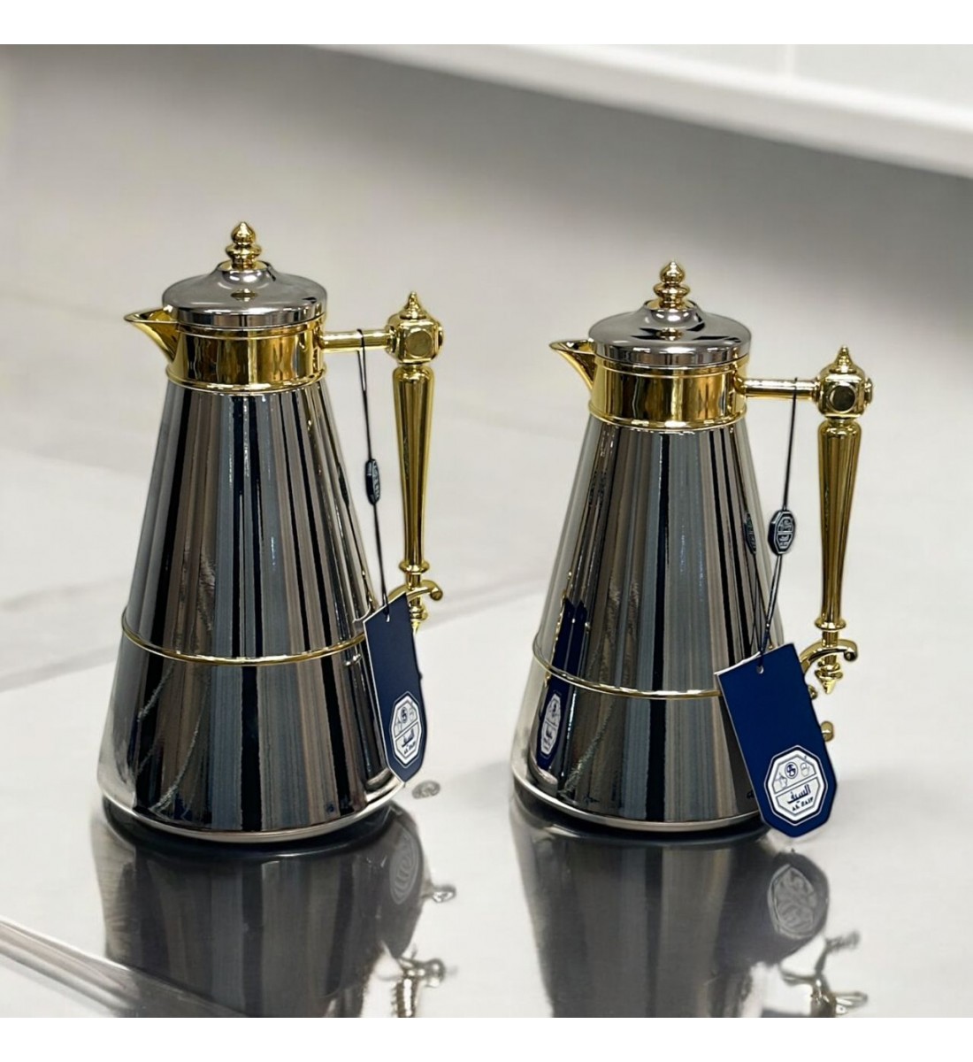 طقم ترمس شاي  وقهوة 2حبات 