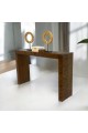 مدخل - كنسول خشبي قشره الجوز 130×40×86سم 
