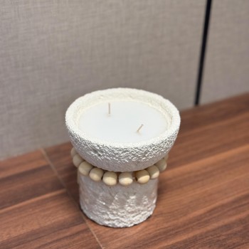شمعه عطرية سيراميك بيح12×12×12سم 
