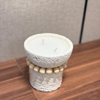 شمعه عطرية سيراميك بيح12×12×12سم 
