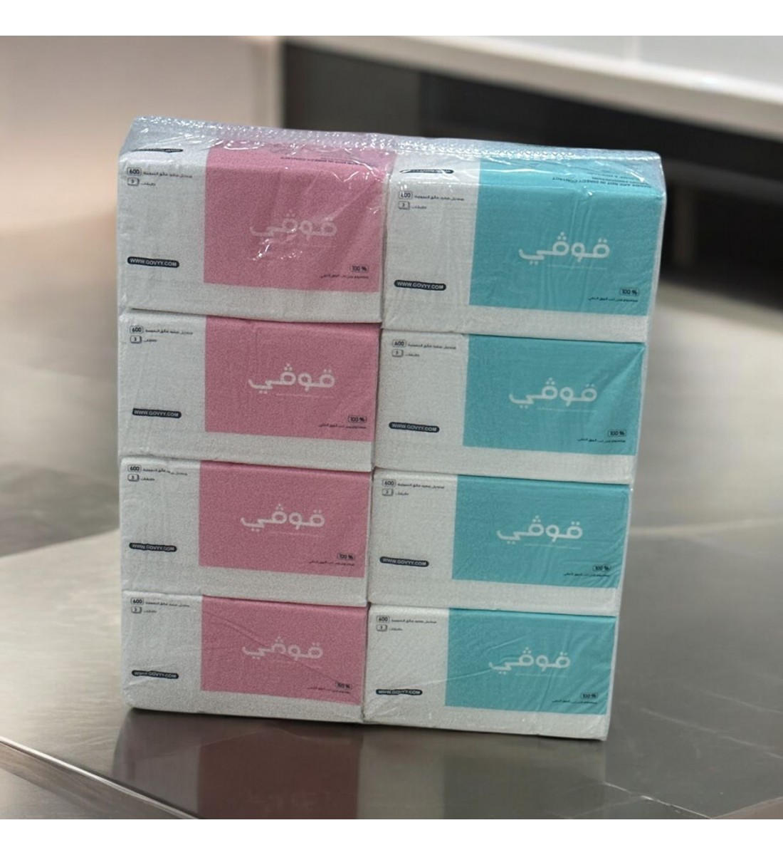 مناديل  ورقييه من قوفي ناعمه 