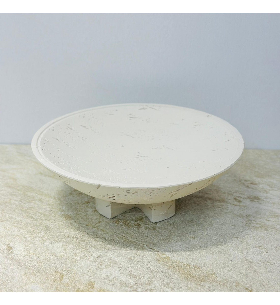 صحن تقديم ضيافة فاخر من شبيه الرخام – بيج 24×24×8سم صحن تقديم ضيافة فاخر من شبيه الرخام – بيج 24×24×8سم