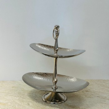 حامل كيك مستويين طابقين 34×30×20سم 