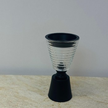  مبخره استانلس استيل زجاج 17×9×9سم 