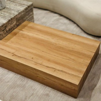 طاولة بتصميم انيق رخام ترفنتينوا +خشب 170×90×36سم (منتج تفصيل )