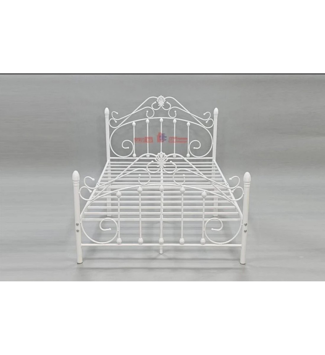 هيكل سرير , أبيض مقاس 190*120 سم هيكل سرير , أبيض مقاس 190*120 سم