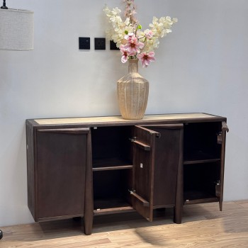 ركن كوفي خشب هندي 150×40×82سم 