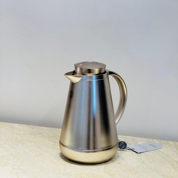 ترمس استيل زجاج كروم فضي طفي  0.75لتر