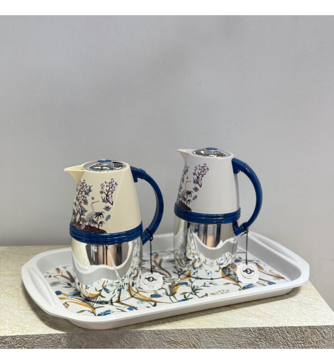 صينية تقديم ميلامين - بيزلي 55×34×2سم 