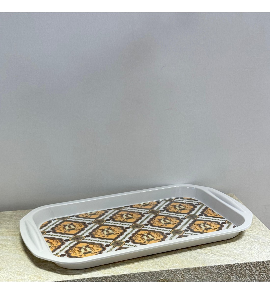 صينية تقديم ميلامين - بيزلي 55×34×2سم 