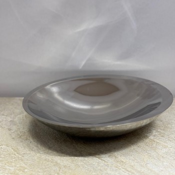 صحن تقديم ضيافة فاخر من المعدن ستيل 33×33×7سم 