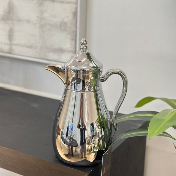 ترمس قمر استيل زجاج كروم   700مل 