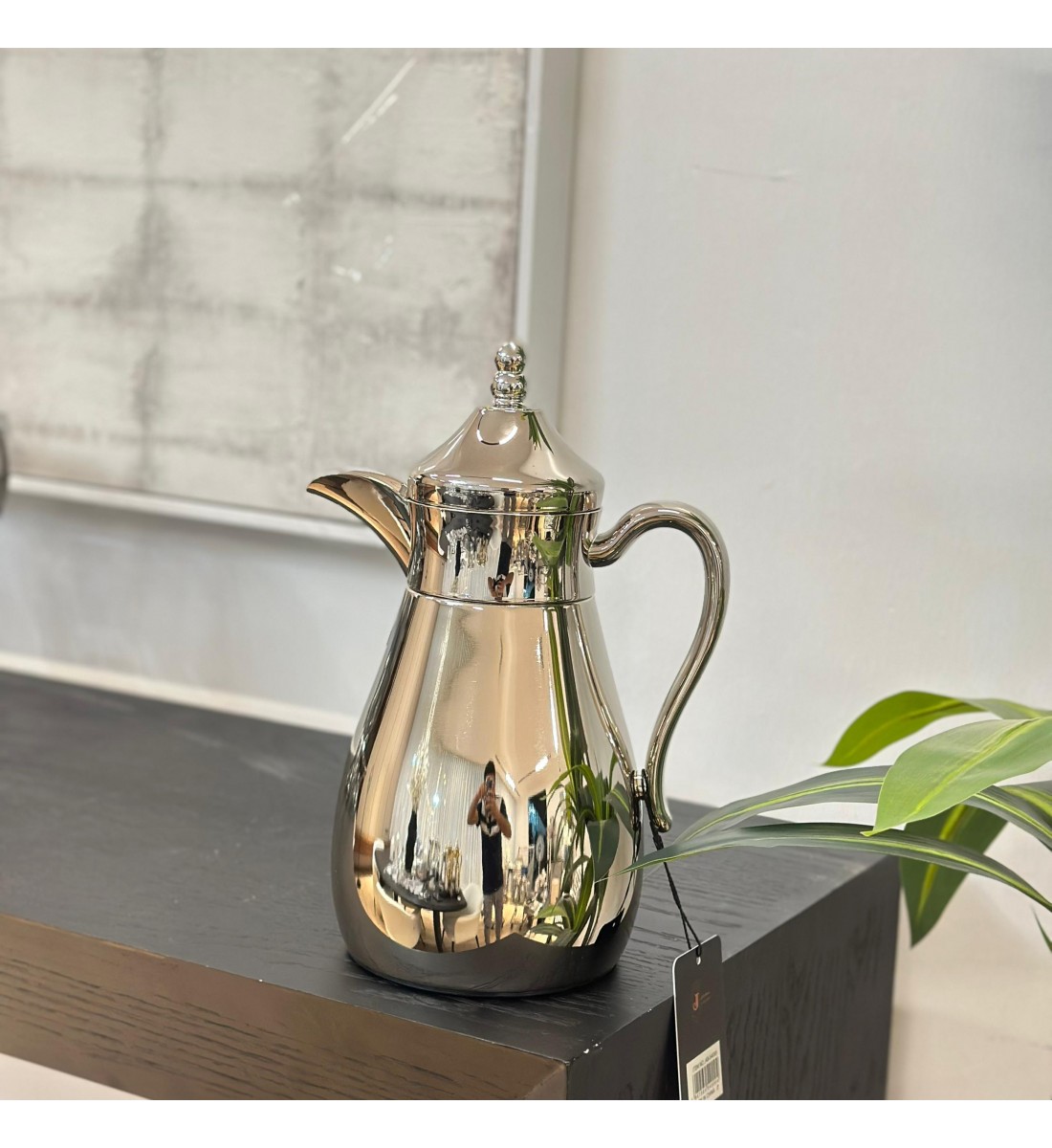 ترمس قمر استيل *فضي كروم زجاج 700مل ترمس قمر استيل *فضي كروم زجاج 700مل