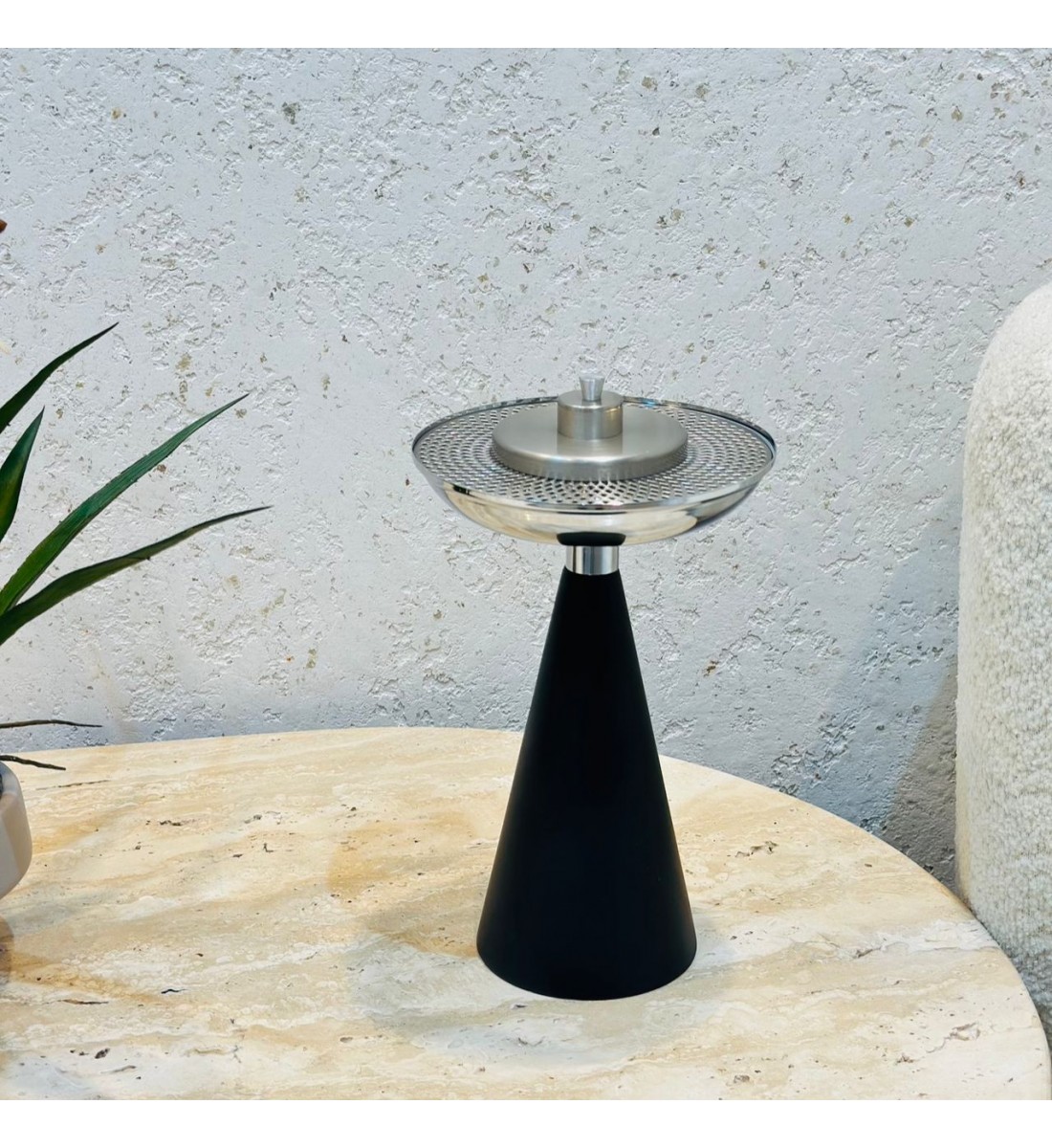 مبخرة راقية اسود فضي مبخرة راقية اسود فضي