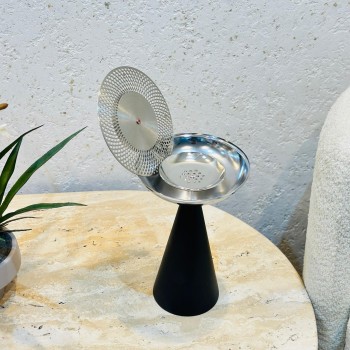 مبخرة راقية اسود فضي 