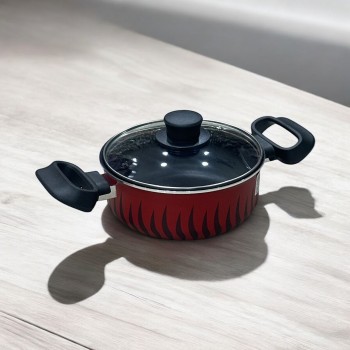 قدر طهي أنيق بتصميم لهب مميز – لمسة تجمع بين القوة والجمال!