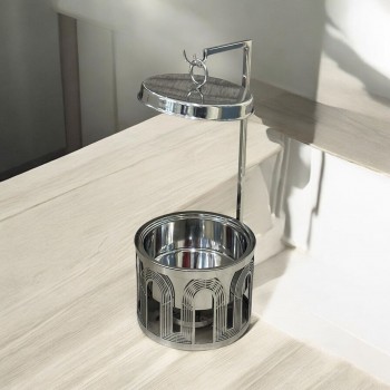 سخان طعام من الستانلس ستيل هندي غطاء استيل –2لتر    