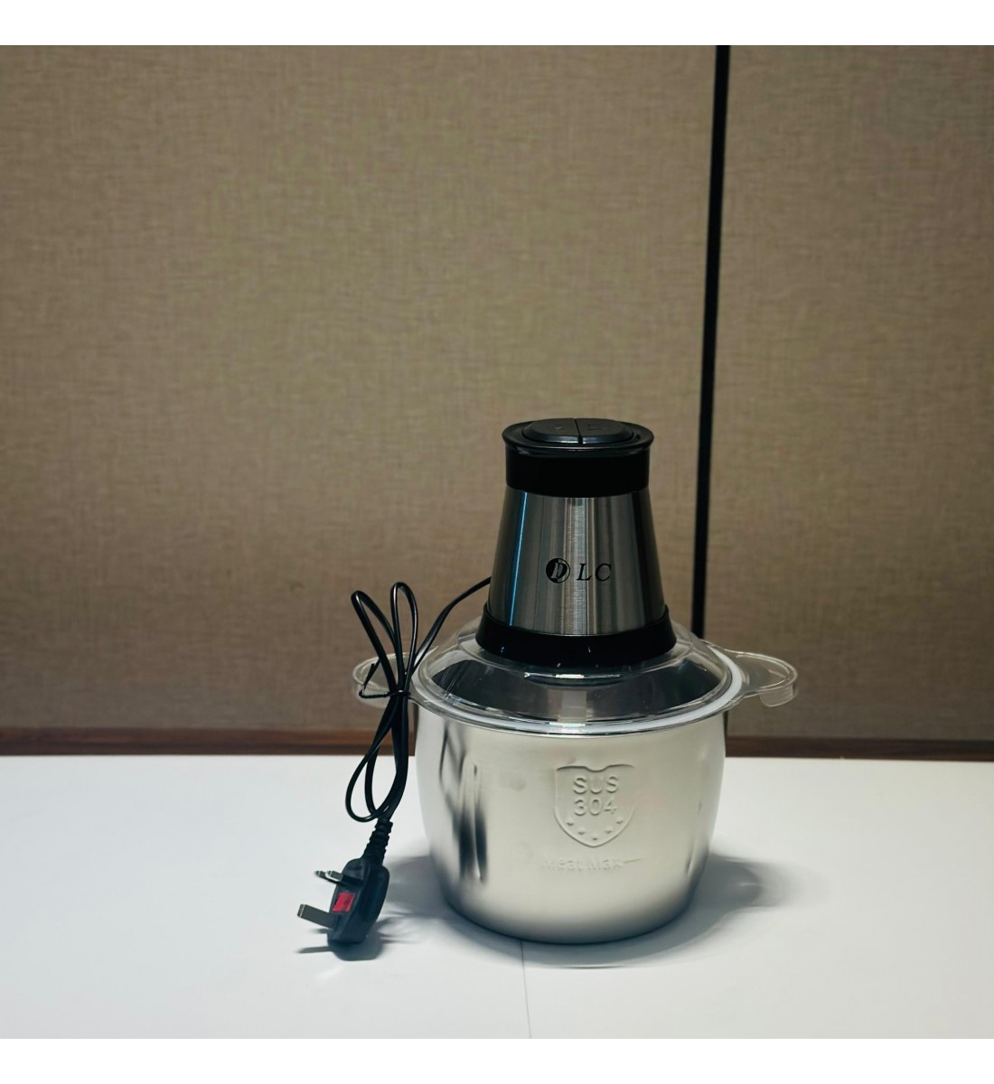 فرامة خضروات كهربائية من دي ال سي 300 واط 3 لتر (فضي)