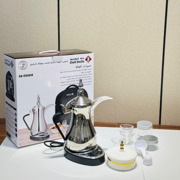 دلة الخليج – طقم القهوة المتكامل للسفر والضيافة الفاخرة ☕️