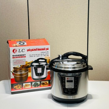 قدر ضغط كهربائي 6 لتر 1000 وات SH-4201 أسود/ فضي