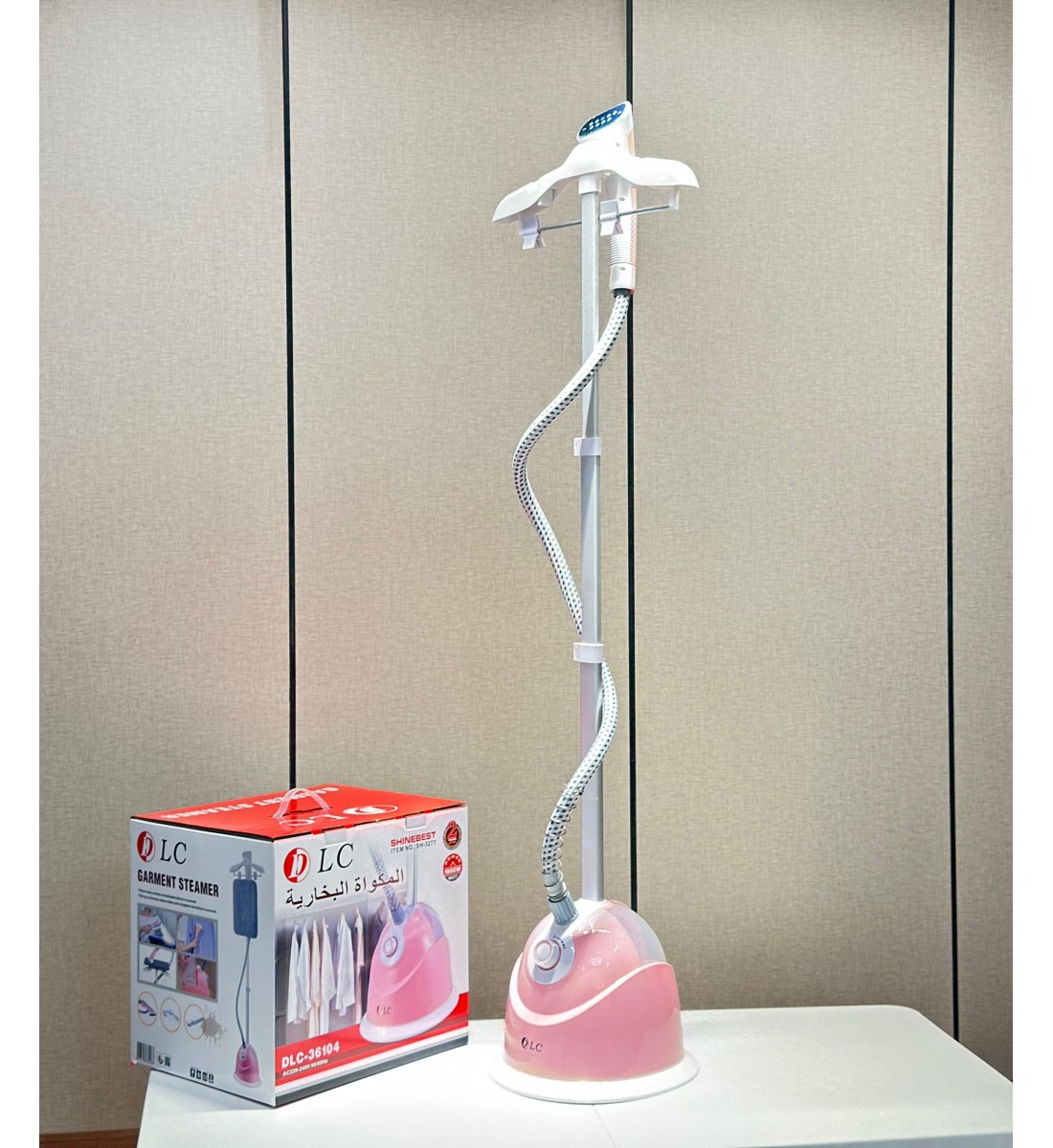 كاوية بخار عمودية مع استاند دي ال سي 160سم