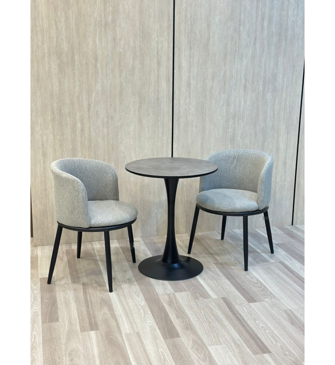 طقم طاولة شاي 2 كرسي مع طاوله 