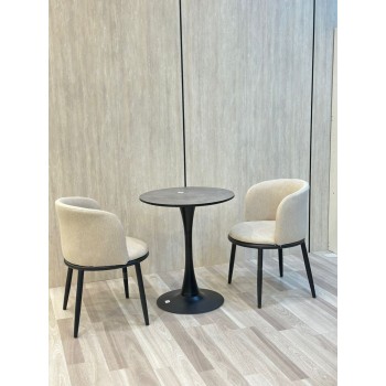 Tea table set, 2 chairs and a table