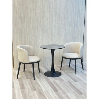 Tea table set, 2 chairs and a table