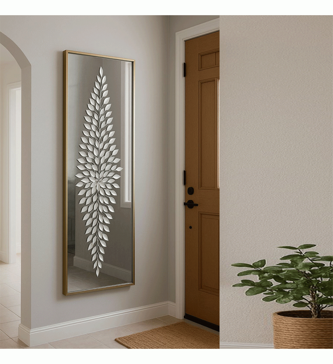 لوحات مرايات جبسية  حسب الطلب (المنتج تفصيل )