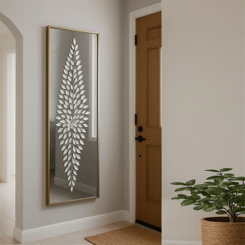 لوحات مرايات جبسية  حسب الطلب (المنتج تفصيل )