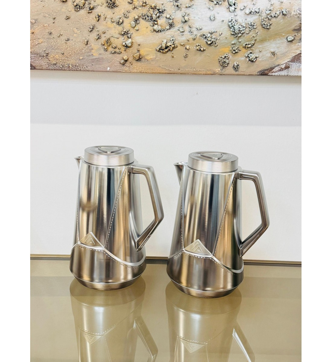 طقم دلال فاخر من الستانلس ستيل – تصميم عصري أني